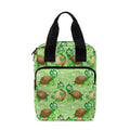 Cartoon Turtle Pattern Print Bible Tote Bag