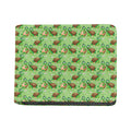 Cartoon Turtle Pattern Print Bifold Wallet