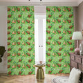 Cartoon Turtle Pattern Print Dimout Pencil Pleat Curtains