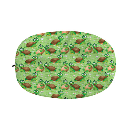 Cartoon Turtle Pattern Print Car Side Mirror Covers
