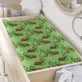 Cartoon Turtle Pattern Print Changing Pad Cover