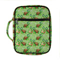 Cartoon Turtle Pattern Print Front Pocket Bible Bag