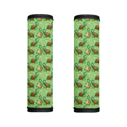 Cartoon Turtle Pattern Print Handle Covers