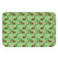 Cartoon Turtle Pattern Print Indoor Door Mat