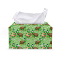 Cartoon Turtle Pattern Print Leather Tissue Box Cover