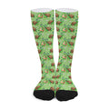 Cartoon Turtle Pattern Print Long Socks