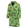 Cartoon Turtle Pattern Print Men's Bathrobe