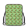 Cartoon Turtle Pattern Print Rectangular Crossbody Bag