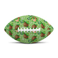 Cartoon Turtle Pattern Print Rugby Ball