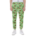 Cartoon Turtle Pattern Print Joggers