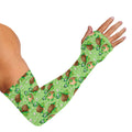 Cartoon Turtle Pattern Print Sun Protection Arm Sleeves