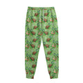 Cartoon Turtle Pattern Print Sweatpants