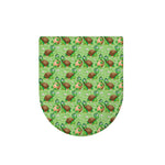 Cartoon Turtle Pattern Print Toilet Lid Cover