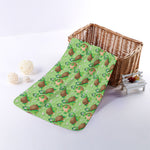 Cartoon Turtle Pattern Print Towel