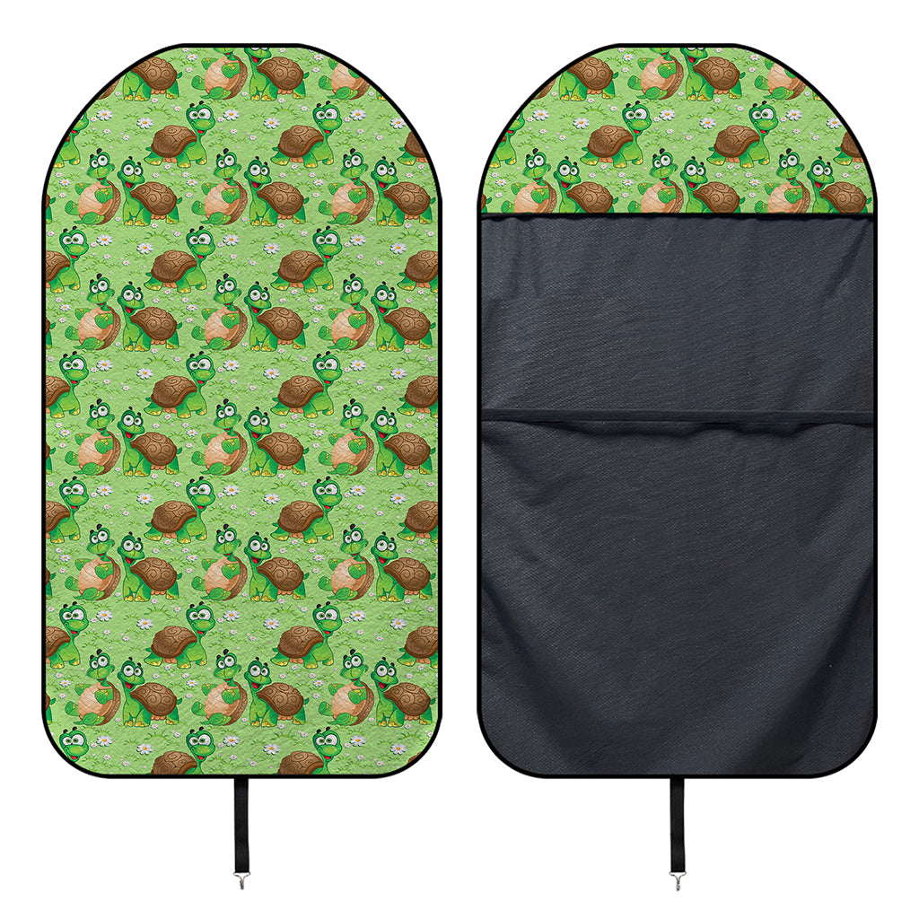 Cartoon Turtle Pattern Print Waterproof Car Seat Cover