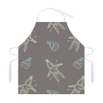 Cartoon Voodoo Doll Pattern Print Adjustable Apron