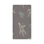 Cartoon Voodoo Doll Pattern Print Baby Crib Sheet