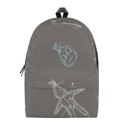 Cartoon Voodoo Doll Pattern Print Backpack