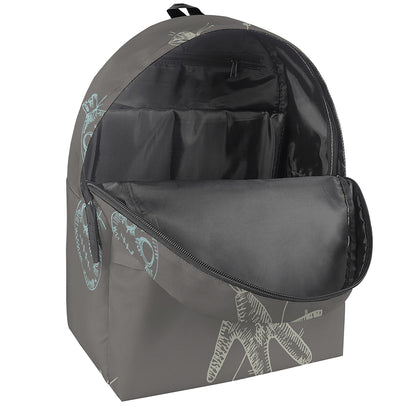 Cartoon Voodoo Doll Pattern Print Backpack