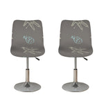 Cartoon Voodoo Doll Pattern Print Bar Stool Covers