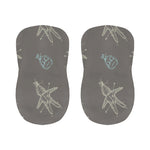 Cartoon Voodoo Doll Pattern Print Bar Stool Covers