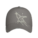 Cartoon Voodoo Doll Pattern Print Baseball Cap