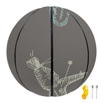 Cartoon Voodoo Doll Pattern Print Basketball