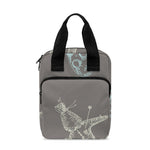 Cartoon Voodoo Doll Pattern Print Bible Tote Bag