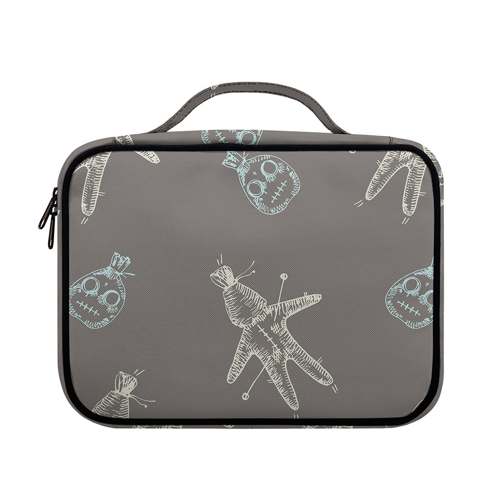 Cartoon Voodoo Doll Pattern Print Briefcase Bible Bag