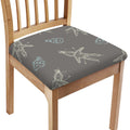 Cartoon Voodoo Doll Pattern Print Chair Cushion Cover