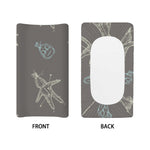 Cartoon Voodoo Doll Pattern Print Changing Pad Cover