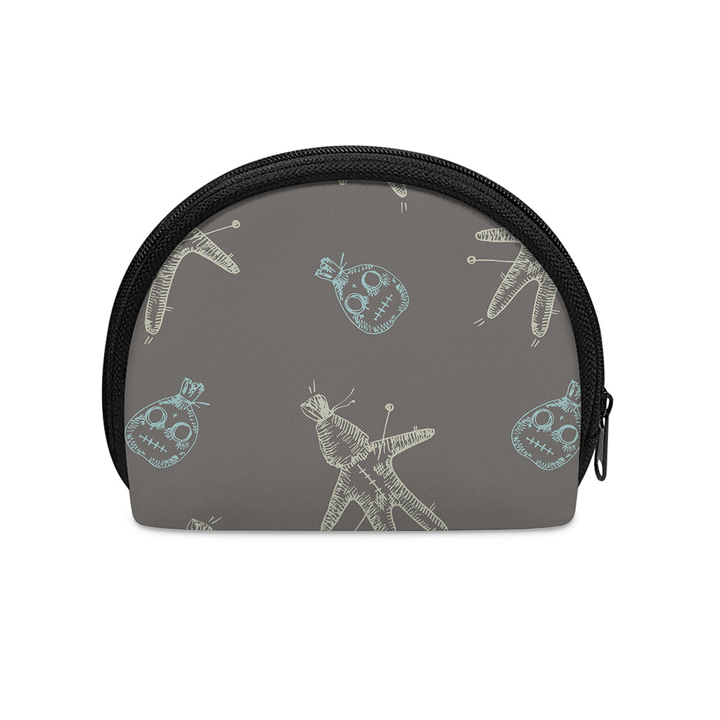 Cartoon Voodoo Doll Pattern Print Coin Purse