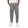 Cartoon Voodoo Doll Pattern Print Cotton Sweatpants