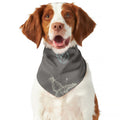 Cartoon Voodoo Doll Pattern Print Dog Bandana