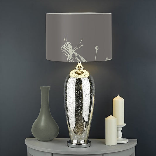 Cartoon Voodoo Doll Pattern Print Drum Lamp Shade