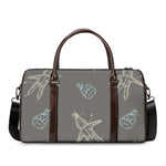Cartoon Voodoo Doll Pattern Print Duffle Bag