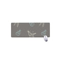 Cartoon Voodoo Doll Pattern Print Extended Mouse Pad