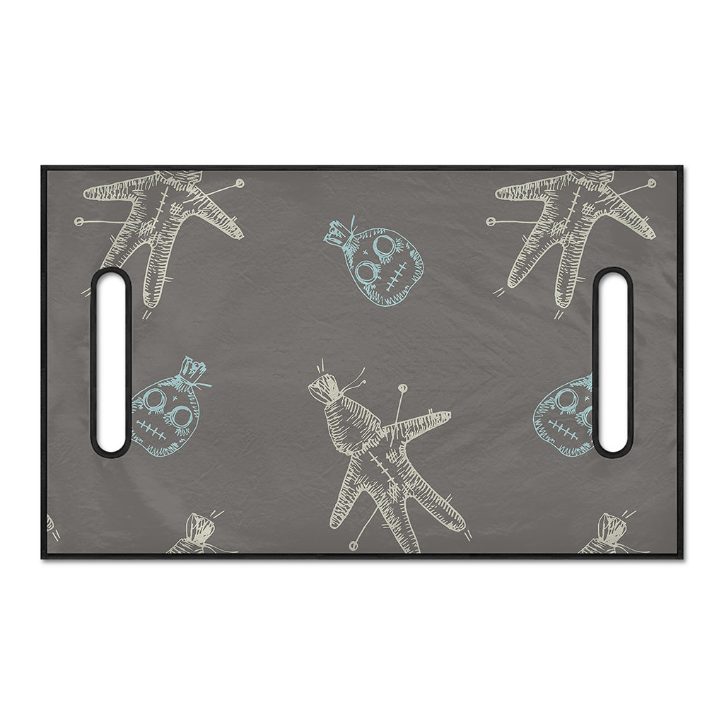 Cartoon Voodoo Doll Pattern Print Golf Cart Seat Cover