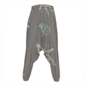 Cartoon Voodoo Doll Pattern Print Hammer Pants