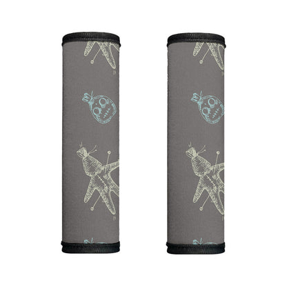 Cartoon Voodoo Doll Pattern Print Handle Covers