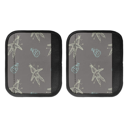 Cartoon Voodoo Doll Pattern Print Handle Covers