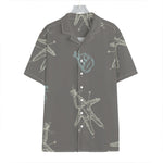 Cartoon Voodoo Doll Pattern Print Hawaiian Shirt