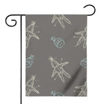 Cartoon Voodoo Doll Pattern Print House Flag