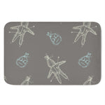 Cartoon Voodoo Doll Pattern Print Indoor Door Mat