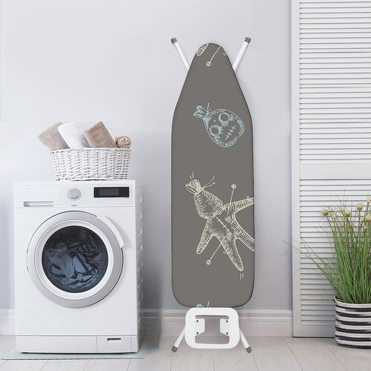 Cartoon Voodoo Doll Pattern Print Ironing Board Cover