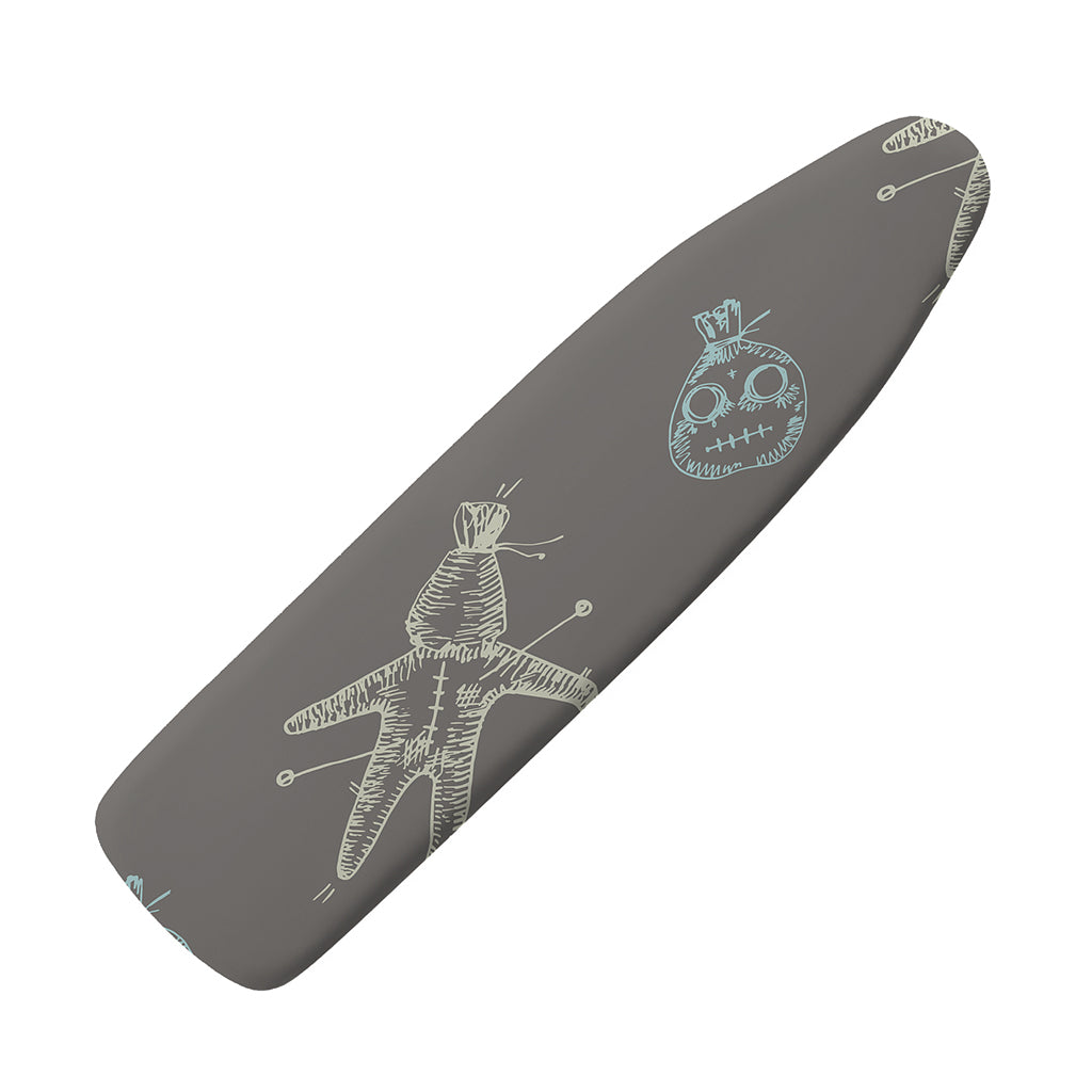 Cartoon Voodoo Doll Pattern Print Ironing Board Cover