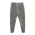 Cartoon Voodoo Doll Pattern Print Jogger Pants