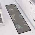 Cartoon Voodoo Doll Pattern Print Long Kitchen Mat