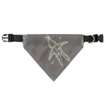 Cartoon Voodoo Doll Pattern Print Over The Collar Dog Bandana