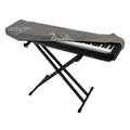 Cartoon Voodoo Doll Pattern Print Piano Keyboard Cover